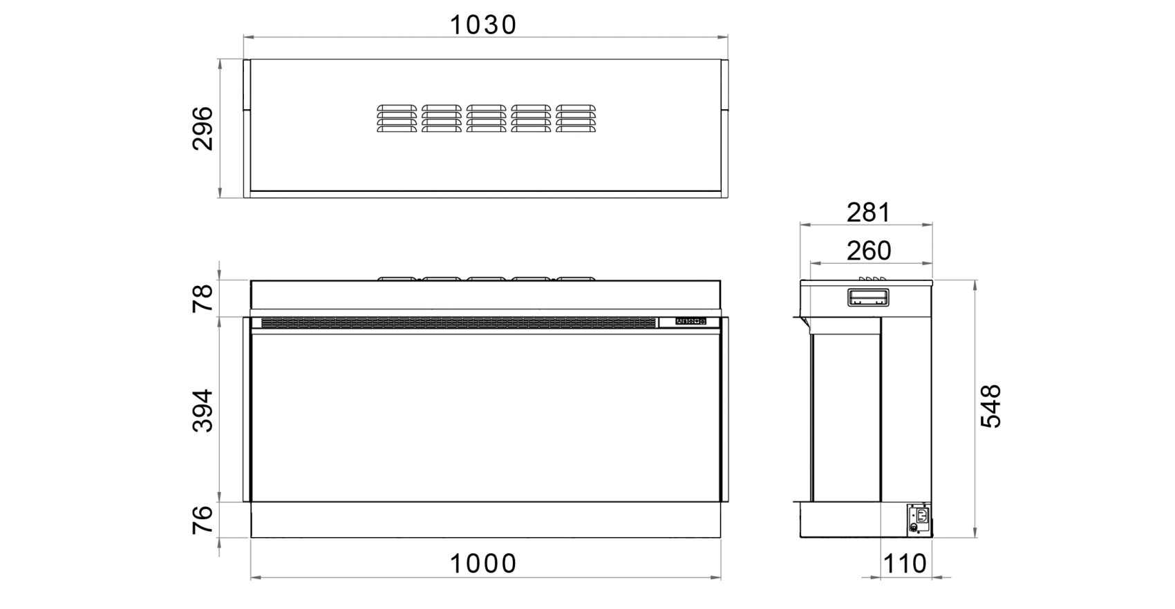 Trimline Solus 100E